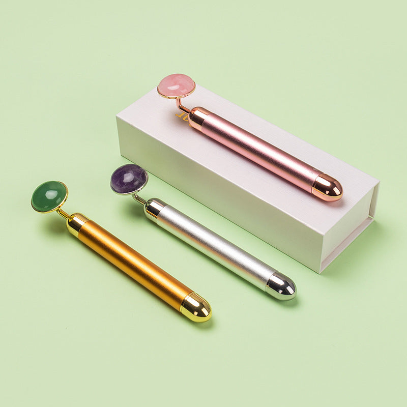 Jade Gold Beauty Stick - Electric Facial Massager